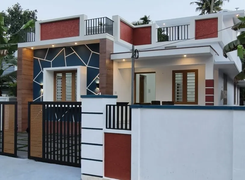 New 3BHK Independent House in Muriyad | East Facing | Compound Wall