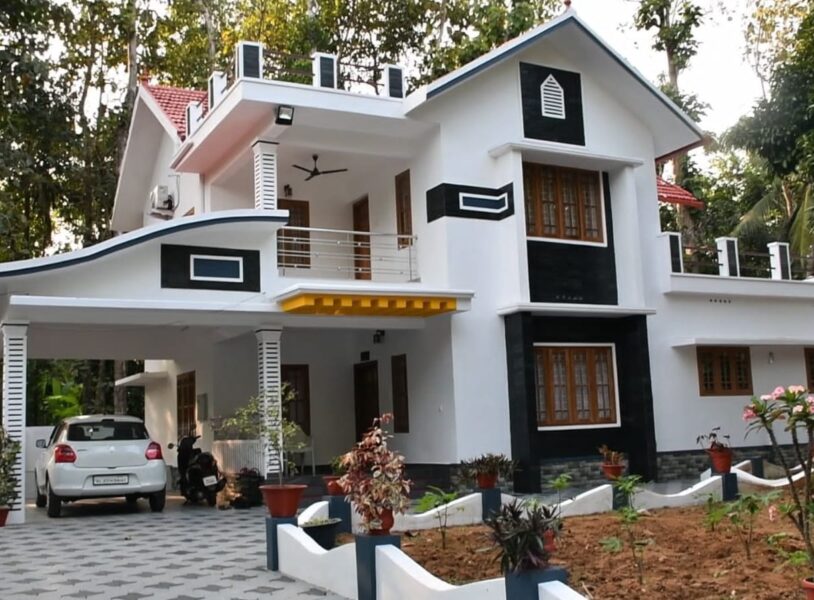Eraviperoor Independent House | Modern 4BHK | Vastu Compliant