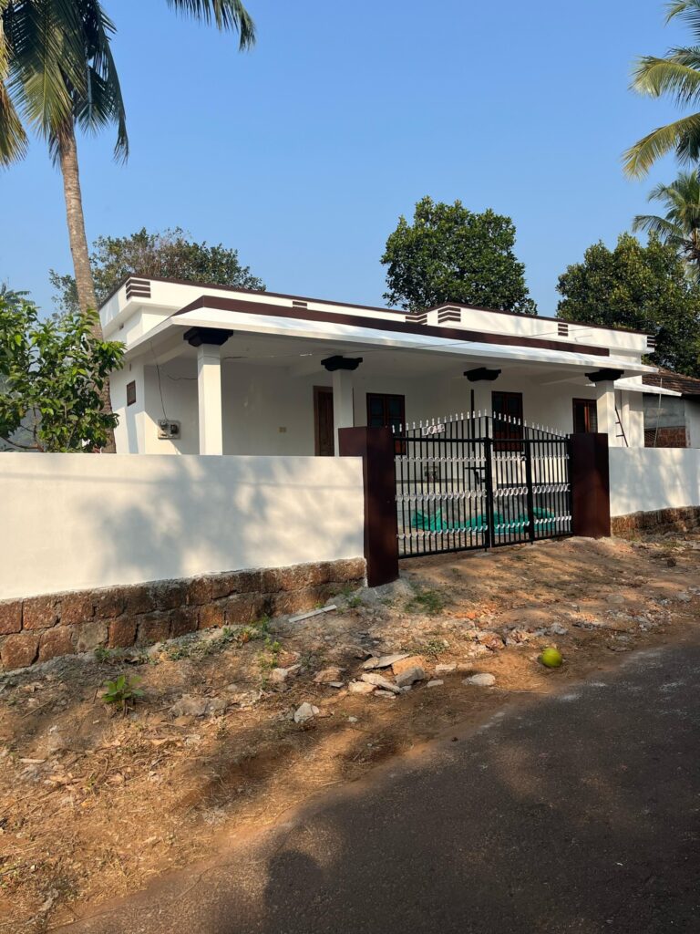 Manhampara Independent House | New 2024 Build, Vastu Ready