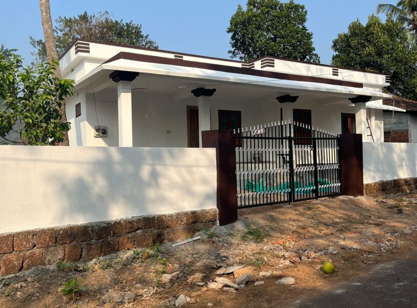 Manhampara Independent House | New 2024 Build, Vastu Ready