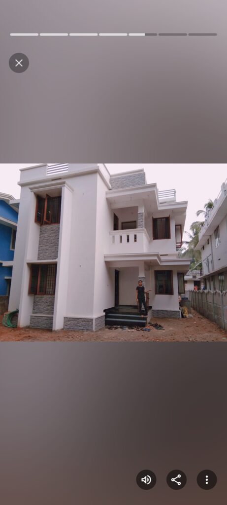 Chittissery, Thrissur | East-Facing Independent House