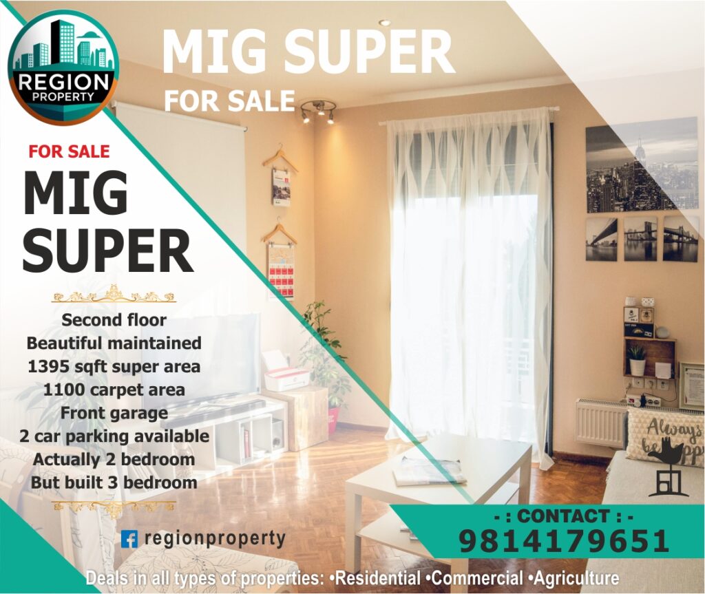 Sector 44 Chandigarh 3BHK – East Facing Residence