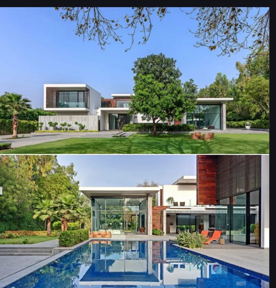 Expansive Chattarpur Farms Estate: 2-Acre East-Facing Independent House