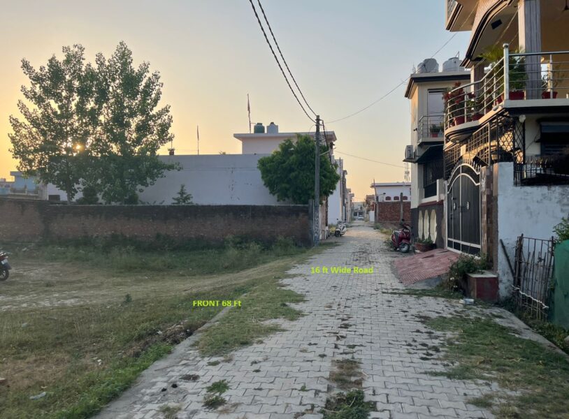 Residential Plot in Dandhera Khwajgipur, Haridwar – 2047 Sq-ft with Bus Access