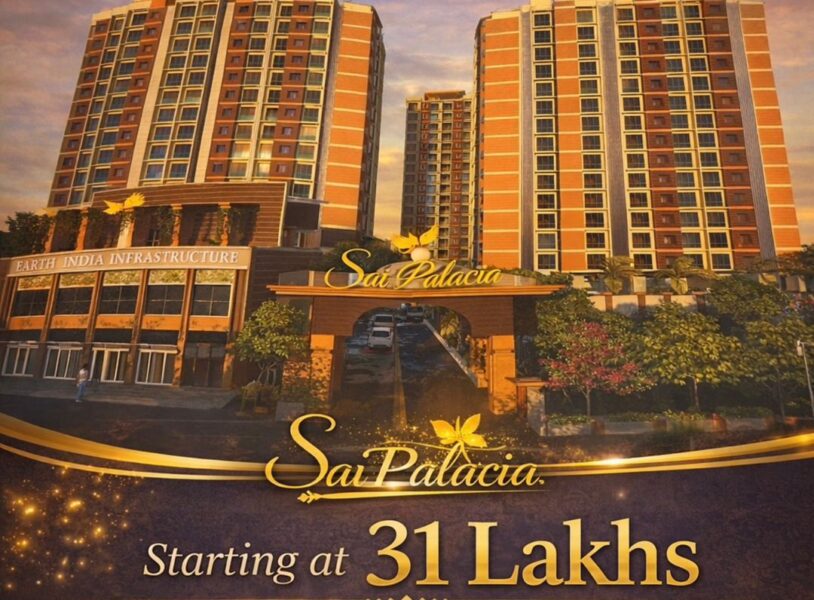 East-Facing 1BHK in Sai Palacia, Taloja with Premium Amenities