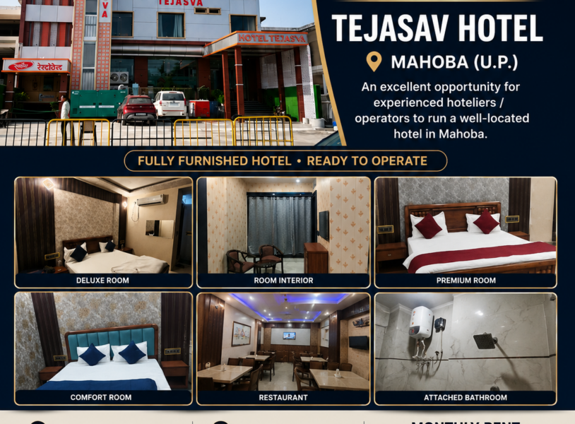 Gandhi Nagar Mahoba | New 3-Floor Commercial Lease